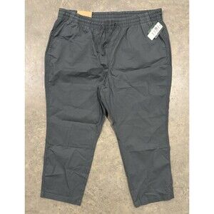 NWT LL Bean Women's Favorite Fit Pull-On Pants Rangeley Blue Size 18 W Regular